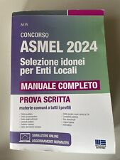 Libro Concorso ASMEL 2024 Nuovo Mai Usato