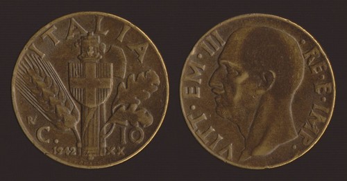 Centesimi 1942 impero - centesimi,