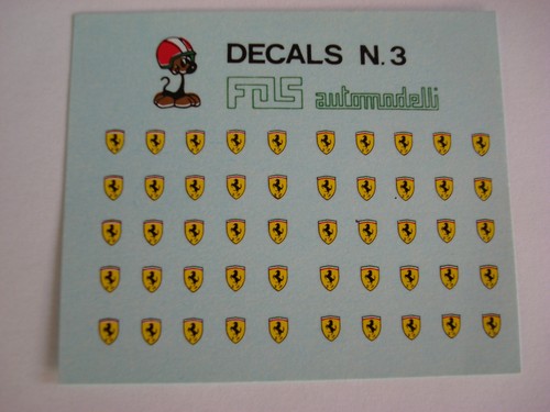 Decal scudetti stemmi - 1/43,