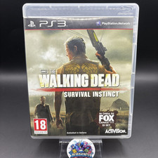 SONY PS3 THE WALKING DEAD SURVIVAL INSTINCT PLAYSTATION 3 PAL ITALIANO COMPLETO 