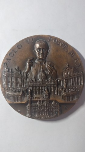 Medaglia papale paolo 1975 - papale, -1975