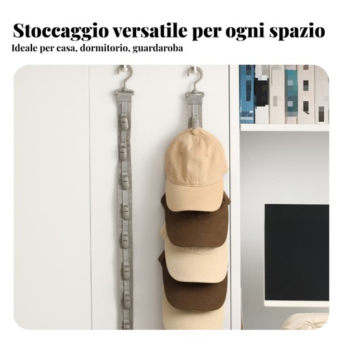 Gancio portacappelli porta - da,