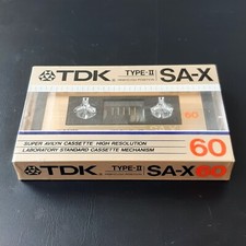 Audio Cassette TDK SA-X 60 - Musicassette Sigillate - no Maxell o Sony OTT