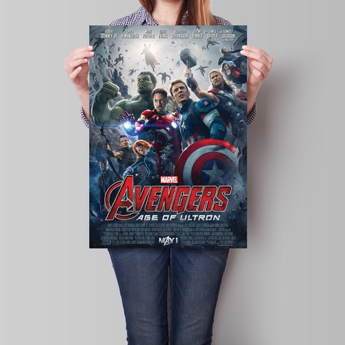 Avengers age ultron poster - of,