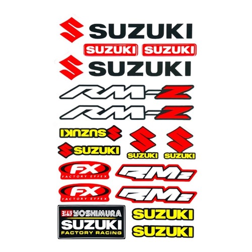 Adesivi suzuki fx factory - suzuki,