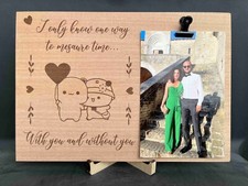 Portafoto in legno da tavolo