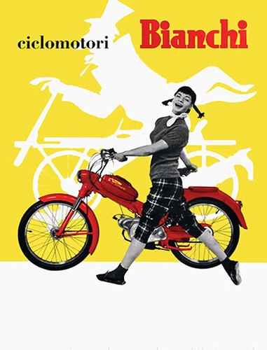 Ciclomotori bianchi poster - bianchi,