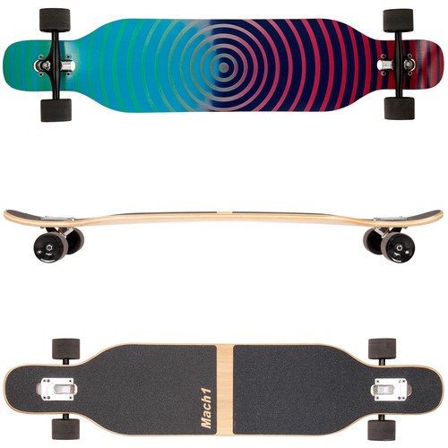 Longboard bambù mach1 - longboard,