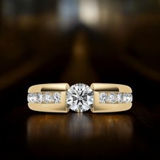 Anello da uomo in oro giallo