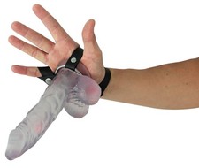 BDSM Hand Strap On Pelle Mano