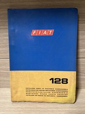 Fiat 128 Catalogo Ricambi 1969