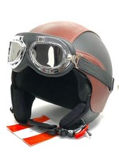 Casco vintage ecopelle - vintage, in