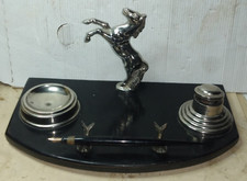 ANTICO COMPLEMENTO D'ARREDO DA SCRIVANIA STILE IMPERO ANNI 20/30 DEL 900