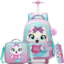 HTgroce Zaino Trolley Scuola