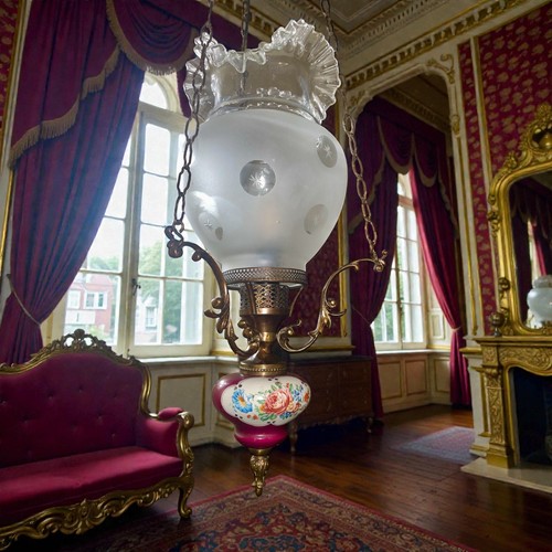 Antico lampadario vittoriano - antico,