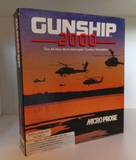GUNSHIP 2000 MicroProse - gioco per Amiga 600 Floppy Disk anno '91