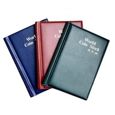 3pz 60 Tasche Porta Monete Album Libro Collezione Storage Organizer per Collezionisti