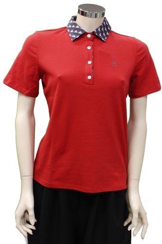 Maglia polo donna rossa - maglia,