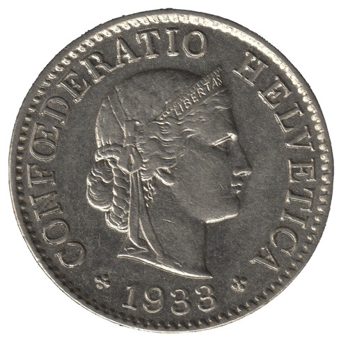 1933 svizzera rappen - 1933,