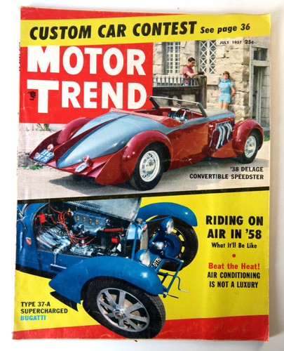 Motor trend magazine - trend, july