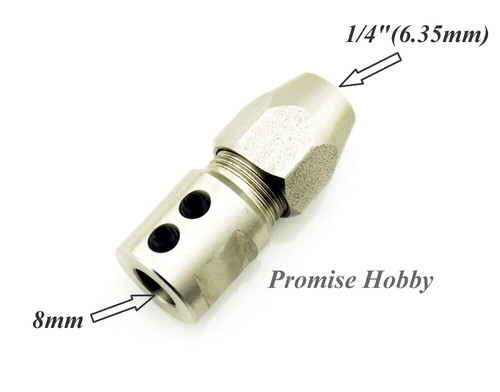 Flex collet coupler for 8mm - collet,
