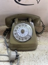 Telefono vintage Sip con disco combinatore Anni 60/70