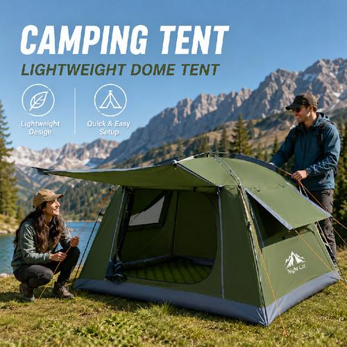 Tenda campeggio gatto - tenda, da
