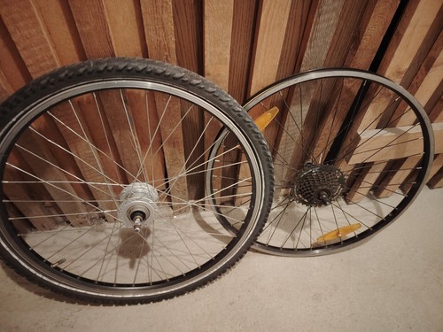 Cerchi bici mozzo dinamo set