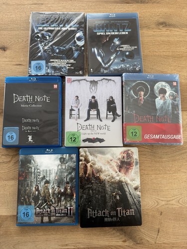 Death note attack - death,
