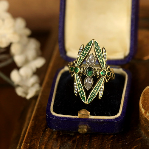 Anello dorato antico - anello,