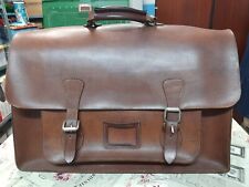 Cartella borsa in pelle/cuoio vintage