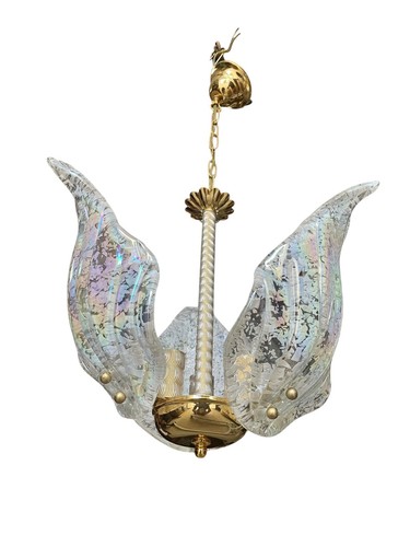 Lampadario vintage vetro - vetro, di