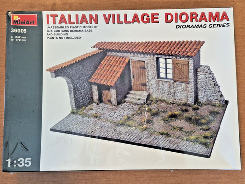 Kit diorama villaggio italiano - diorama,