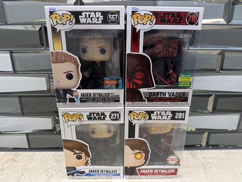 Pacchetto funko pop star wars - star,