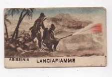 Figurina anteguerra ABISSINIA - Lanciafiamme