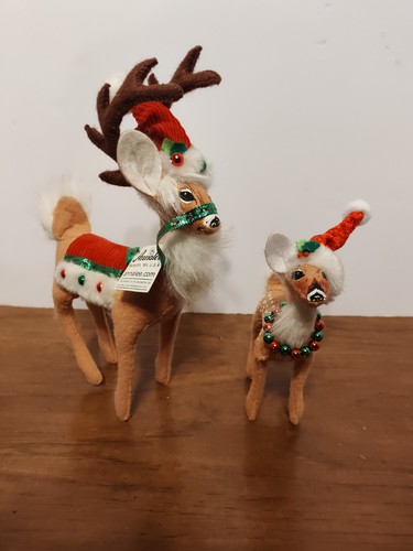 Annalee renna natale feltro - renna,