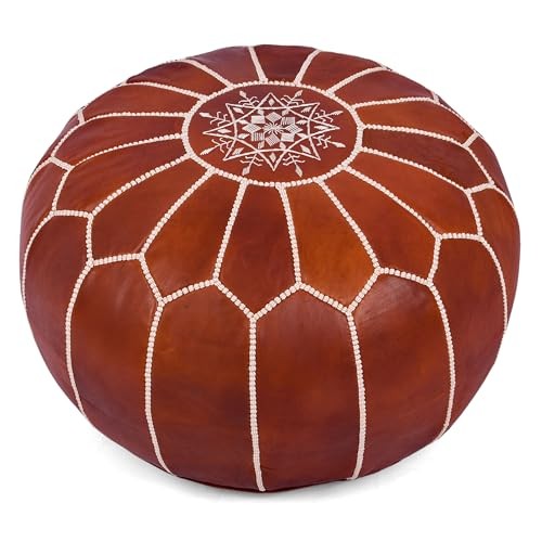Pouf vera pelle - pouf,