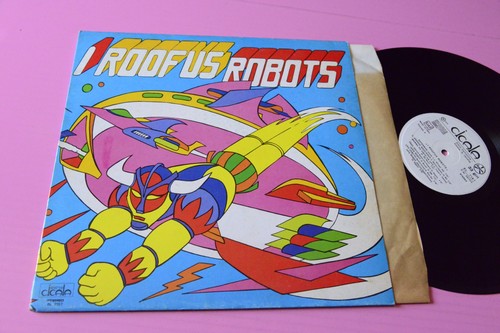 Roofus robots promo label - roofus,