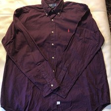 Polo Ralph Lauren Camicia Botton Down Tg 43 Nuova Senza Etichetta Rif 39