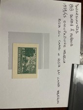 1943 Occupazione Tedesca Boemia e Moravia (1939/45) posta sul campo