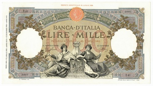 1000 lire capranesi - 1000,