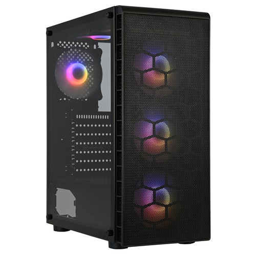 Case gaming atx tower - pc,
