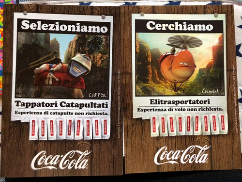 Promocard cartolina coca - 2,