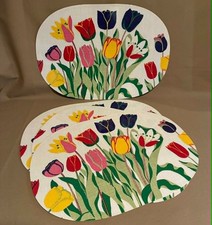 Tovagliette vintage tulipano