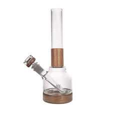 MJ Arsenal Palisade Water Pipe Alpine Series Bong Smoking Bubbler Bowl Stem Wood