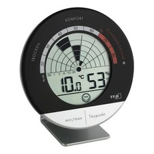 TFA-Dostmann 30.5032 igrometro e psicrometro Interno Igrometro elettronico Nero,