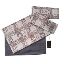TRUSSARDI HOME COMPLETO LETTO COTONE "CABLES BEIGE"