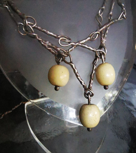 Collana argento 800 perle