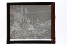 Circondario Di Aix Savoie Piastra Di Proiezione Lanterne Magiche Vintage