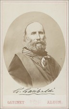 GIUSEPPE GARIBALDI Autographed